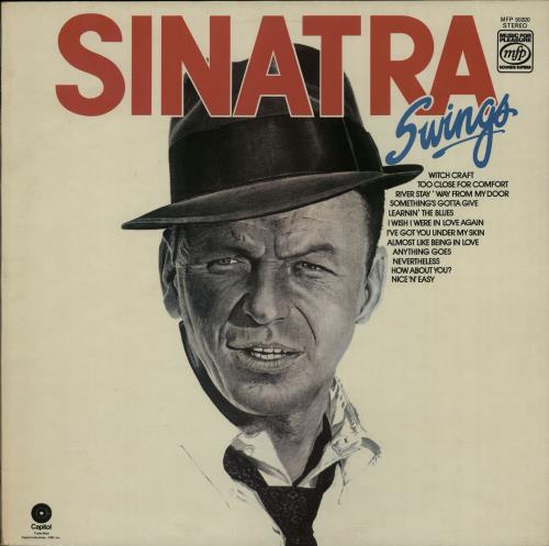 Frank Sinatra Sinatra Swings UK(英)盤LP後期盤 FRANK SINATRA SWINGS - 3-LP SET ELECTRIC BLUE VINYL 